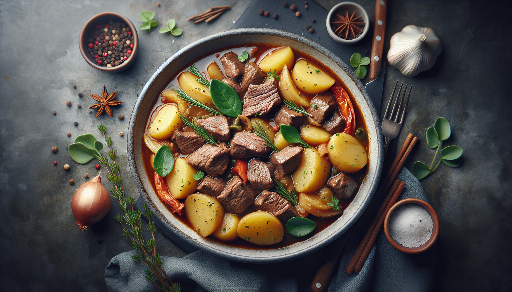 spezzatino di vitello con patate